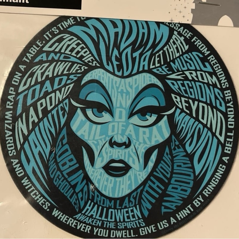 Disney Parks Haunted Mansion Madame Leota Magnet